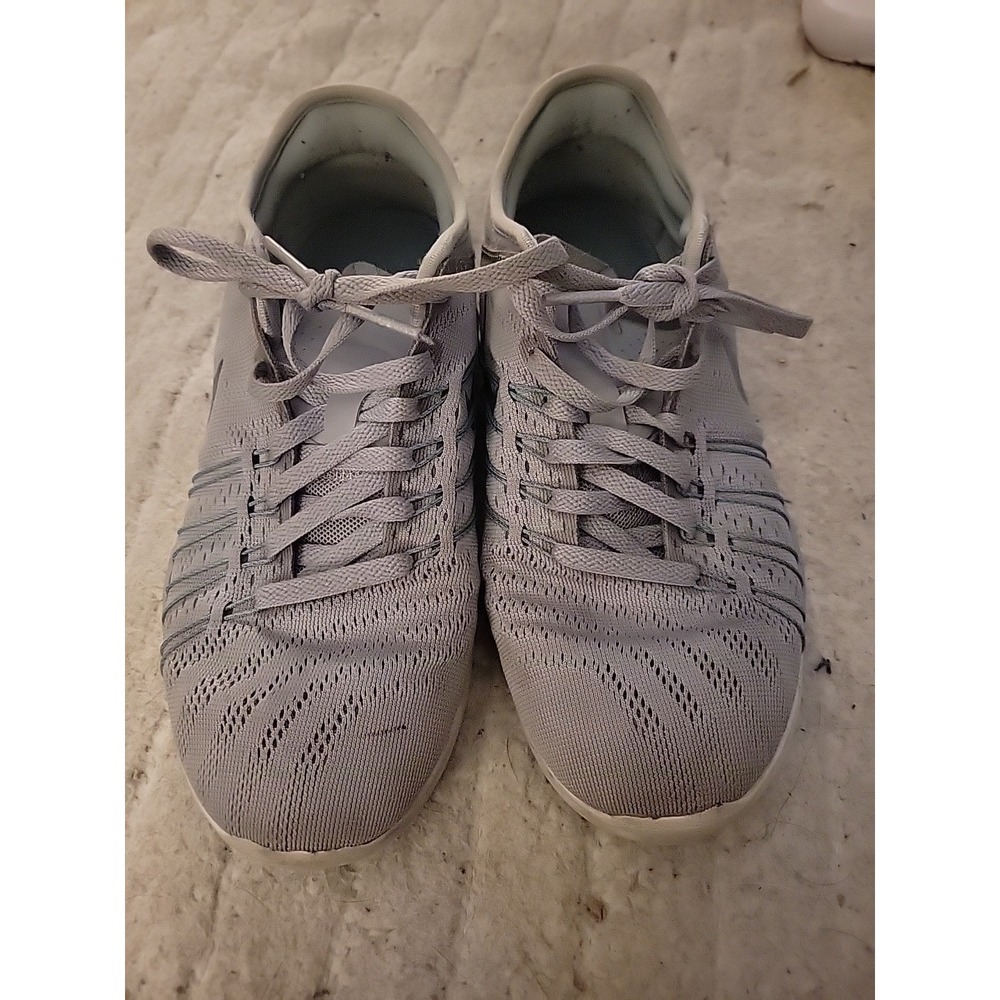 Nike Free TR 6 Wolf Gray Blue Running Shoes 833413-007 Womens Size 5